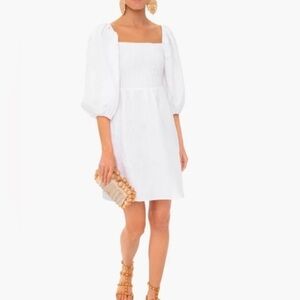 Tuckernuck Annie Smocked Mini Dress
Size XS